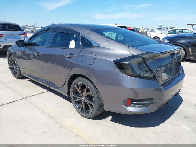 44673477 :رقم المزاد ، 2HGFC2F88KH502099 vin ، 2019 Honda Civic Sport مزاد بيع