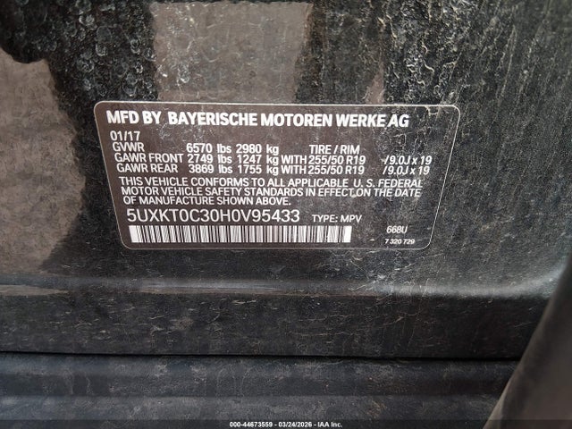 Продажа на аукционе авто 2017 Bmw X5 Edrive Xdrive40e Iperformance, vin: 5UXKT0C30H0V95433, номер лота: 44673559
