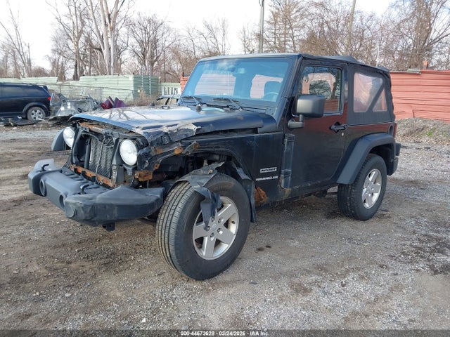 2013 Jeep Wrangler Sport მანქანა იყიდება აუქციონზე, vin: 1C4AJWAG3DL592904, აუქციონის ნომერი: 44673628