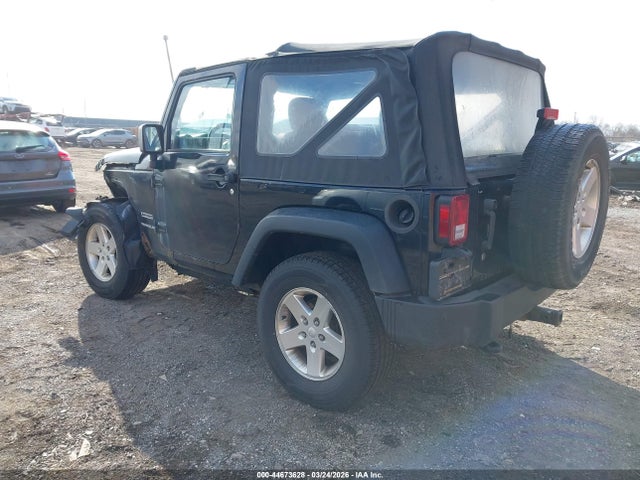 2013 Jeep Wrangler Sport მანქანა იყიდება აუქციონზე, vin: 1C4AJWAG3DL592904, აუქციონის ნომერი: 44673628