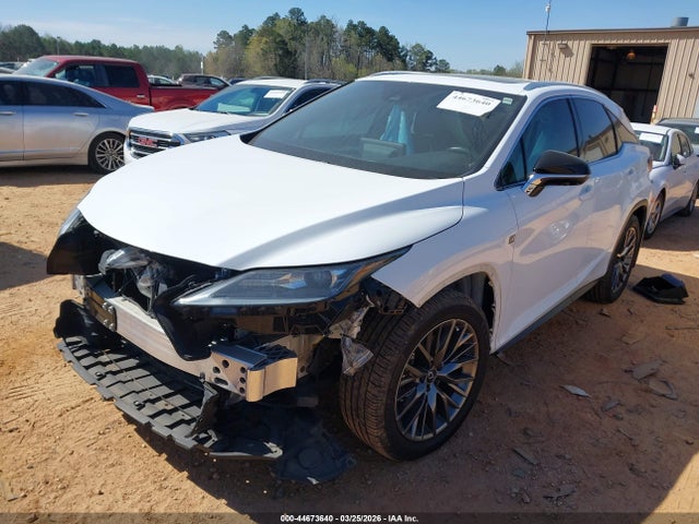 44673640 :رقم المزاد ، 2T2YZMDA9NC335575 vin ، 2022 Lexus Rx 350 F Sport Handling مزاد بيع