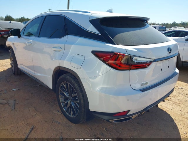 44673640 :رقم المزاد ، 2T2YZMDA9NC335575 vin ، 2022 Lexus Rx 350 F Sport Handling مزاد بيع