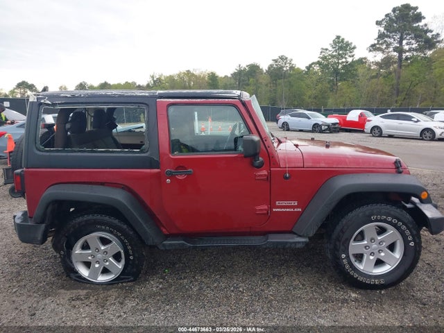2012 Jeep Wrangler Sport მანქანა იყიდება აუქციონზე, vin: 1C4AJWAG3CL286400, აუქციონის ნომერი: 44673663