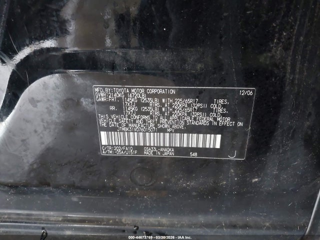 2007 TOYOTA RAV4 JTMBK31V076015071 Photo 8