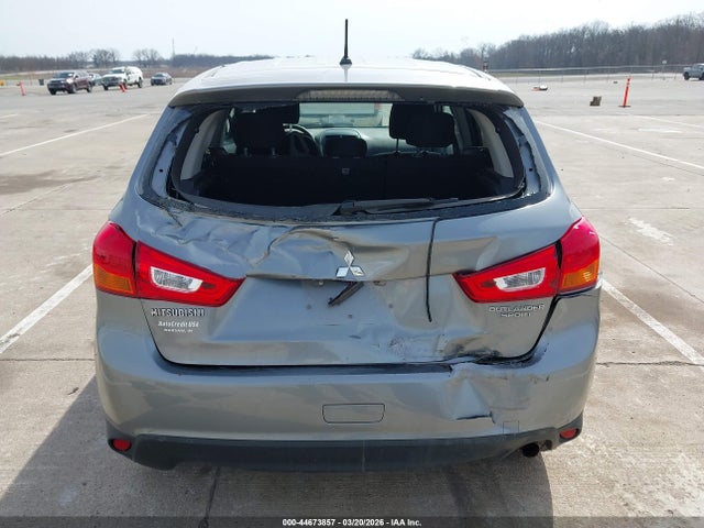2014 Mitsubishi Outlander Sport Es მანქანა იყიდება აუქციონზე, vin: 4A4AP3AU7EE026911, აუქციონის ნომერი: 44673857