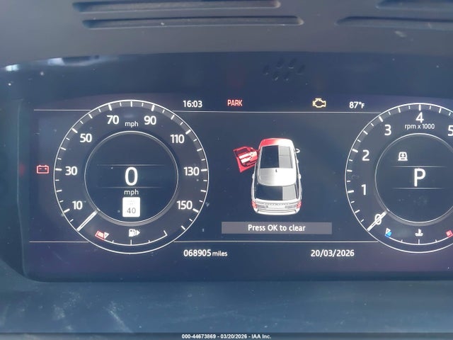 SALGS2SV0JA514478 Land Rover Range Rover 3.0l V6 Supercharged Hse