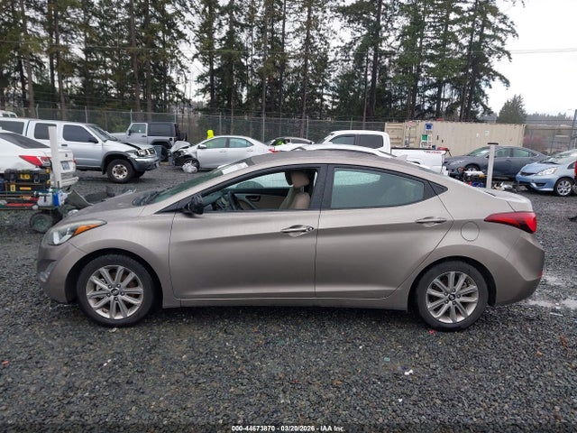 2014 Hyundai Elantra Se მანქანა იყიდება აუქციონზე, vin: 5NPDH4AE5EH479442, აუქციონის ნომერი: 44673870
