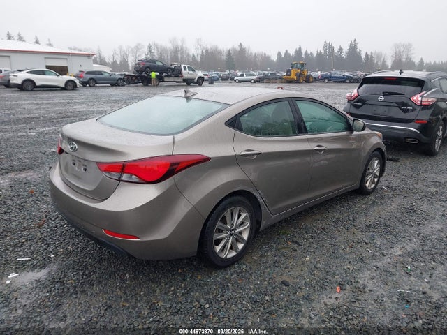 2014 Hyundai Elantra Se მანქანა იყიდება აუქციონზე, vin: 5NPDH4AE5EH479442, აუქციონის ნომერი: 44673870