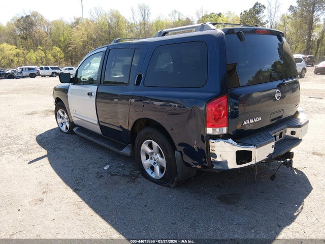 Продажа на аукционе авто 2007 Nissan Armada Se, vin: 5N1BA08A87N724921, номер лота: 44673898