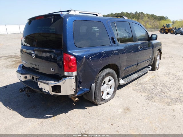 Продажа на аукционе авто 2007 Nissan Armada Se, vin: 5N1BA08A87N724921, номер лота: 44673898