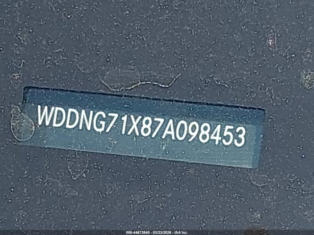 2007 MERCEDES-BENZ S 550 WDDNG71X87A098453 Photo 8