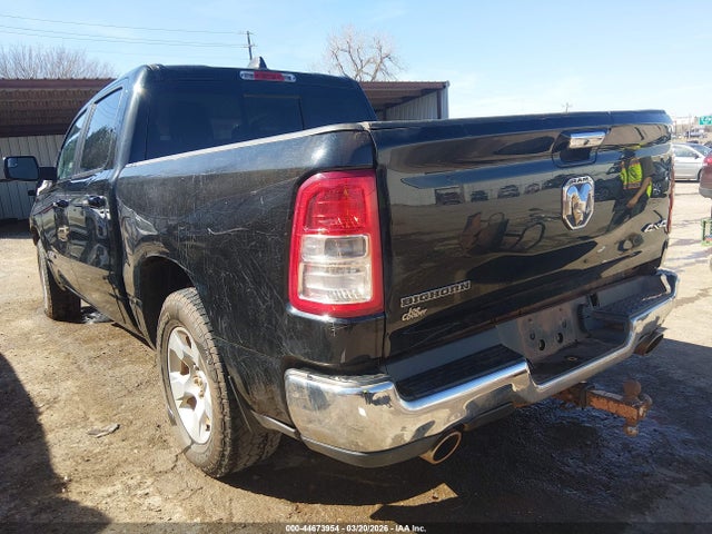 44673954 :رقم المزاد ، 1C6SRFFT4KN713922 vin ، 2019 Ram 1500 Big Horn/lone Star  4x4 5'7 Box مزاد بيع
