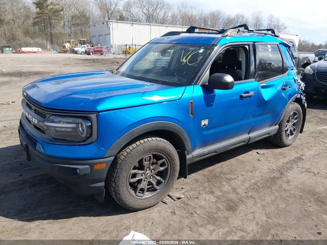 Aukcja sprzedaży 2022 Ford Bronco Sport Big Bend, vin: 3FMCR9B68NRD51394, numer aukcji: 44673983