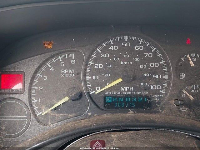 2001 Gmc Sierra 1500 Sle მანქანა იყიდება აუქციონზე, vin: 2GTEC19V211275876, აუქციონის ნომერი: 44674197