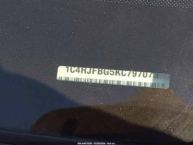 1C4RJFBG5KC797073 Jeep Grand Cherokee Limited 4x4