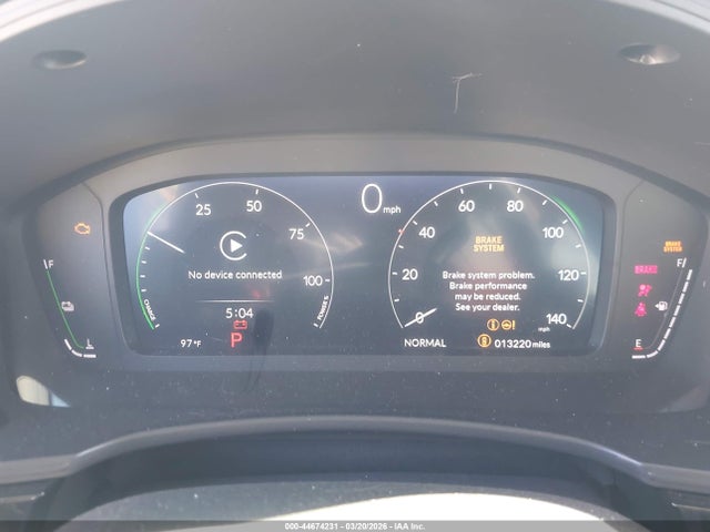 Aukcja sprzedaży 2025 Honda Civic Hybrid Sport Touring, vin: 19XFL4H99SE009690, numer aukcji: 44674231
