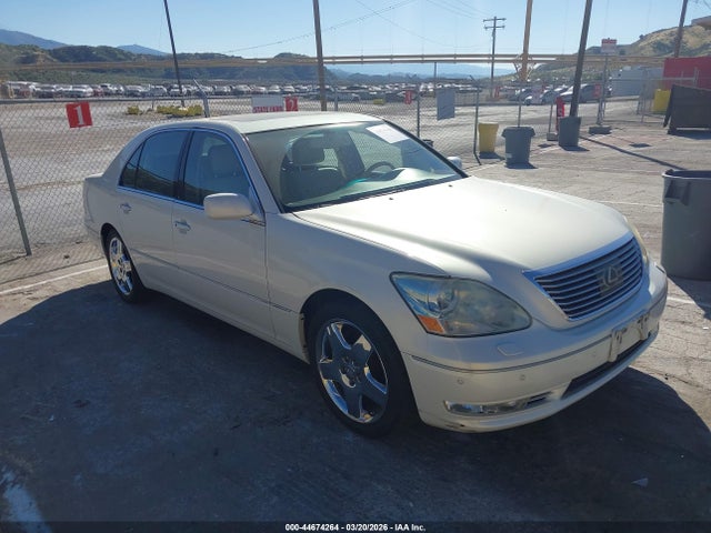 2005 Lexus Ls 430 მანქანა იყიდება აუქციონზე, vin: JTHBN36F055003657, აუქციონის ნომერი: 44674264