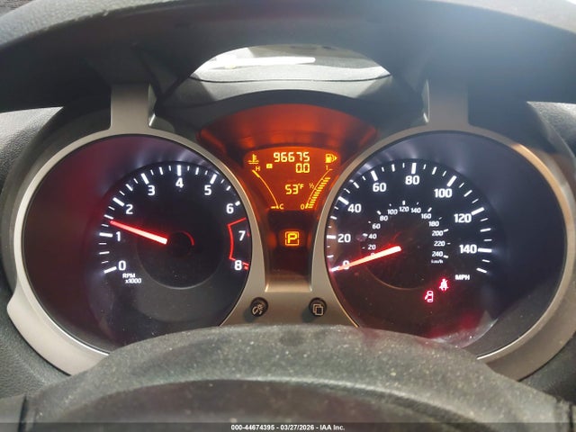 2012 Nissan Juke Sv მანქანა იყიდება აუქციონზე, vin: JN8AF5MV1CT121780, აუქციონის ნომერი: 44674395