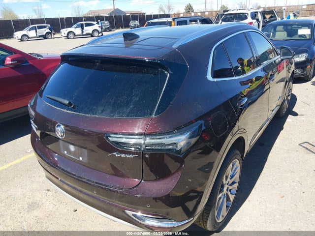 2021 Buick Envision Awd Avenir მანქანა იყიდება აუქციონზე, vin: LRBFZSR49MD097388, აუქციონის ნომერი: 44674600