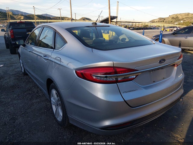 Ford Fusion Hybrid S 2018 3FA6P0UU8JR235725 Image 3