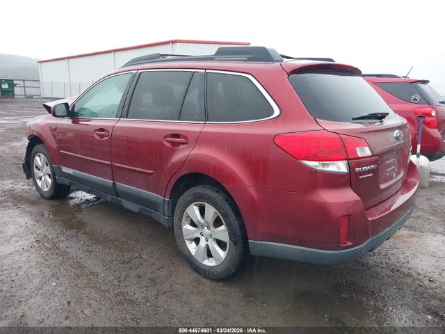 2012 Subaru Outback 2.5i Premium მანქანა იყიდება აუქციონზე, vin: 4S4BRBCC9C3202978, აუქციონის ნომერი: 44674681