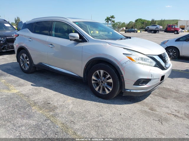 Auction sale of the 2016 Nissan Murano Sl, vin: 5N1AZ2MH7GN156387, lot number: 44674779