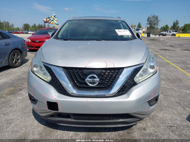 44674779 :رقم المزاد ، 5N1AZ2MH7GN156387 vin ، 2016 Nissan Murano Sl مزاد بيع