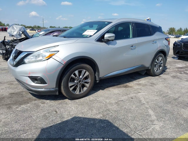 44674779 :رقم المزاد ، 5N1AZ2MH7GN156387 vin ، 2016 Nissan Murano Sl مزاد بيع