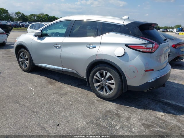 44674779 :رقم المزاد ، 5N1AZ2MH7GN156387 vin ، 2016 Nissan Murano Sl مزاد بيع