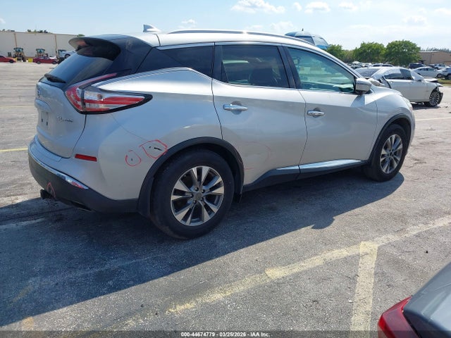 44674779 :رقم المزاد ، 5N1AZ2MH7GN156387 vin ، 2016 Nissan Murano Sl مزاد بيع