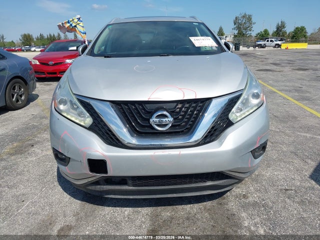 44674779 :رقم المزاد ، 5N1AZ2MH7GN156387 vin ، 2016 Nissan Murano Sl مزاد بيع