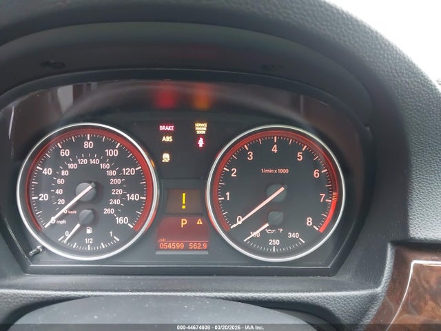 44674808 :رقم المزاد ، WBAPL5G52BNN23396 vin ، 2011 Bmw 335i Xdrive مزاد بيع