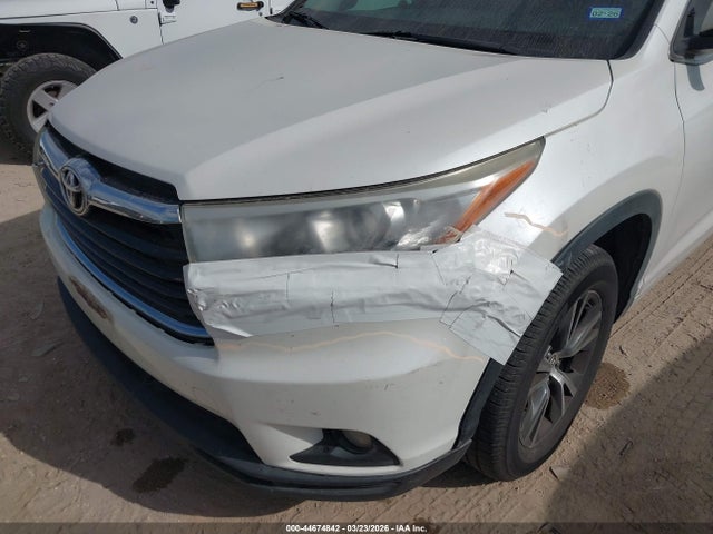 5TDKKRFH7GS182842 Toyota Highlander Xle V6