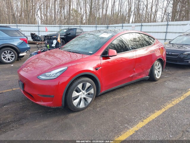 44674874 :رقم المزاد ، 5YJYGDEE5LF035052 vin ، 2020 Tesla Model Y Long Range Dual Motor All-wheel Drive مزاد بيع