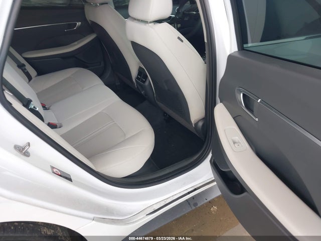 KMHL24JJXPA074080 Hyundai Sonata Hybrid Blue