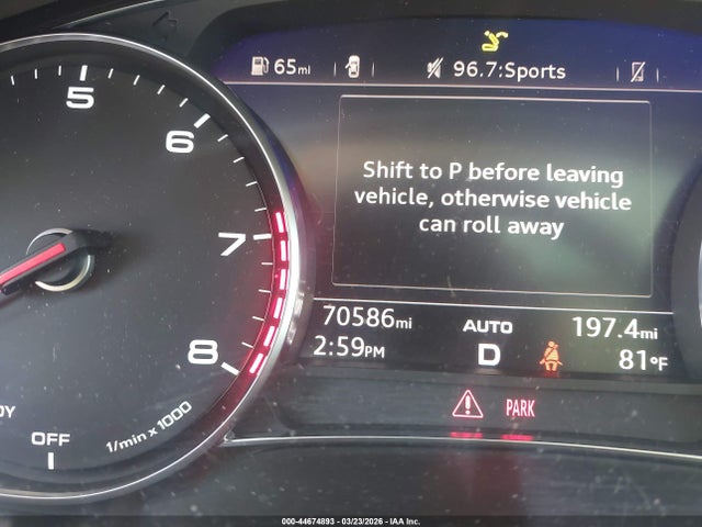 Продаж на аукціоні авто 2019 Audi Q7 45 Premium/45 Se Premium, vin: WA1AHAF73KD018005, номер лоту: 44674893