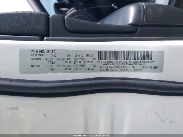 Jeep Grand Cherokee Laredo 2015 1C4RJFAG1FC886226 Image 9