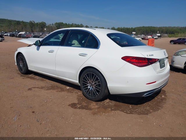 44674981 :رقم المزاد ، W1KAF4HB4SR298590 vin ، 2025 Mercedes-benz C 300 مزاد بيع