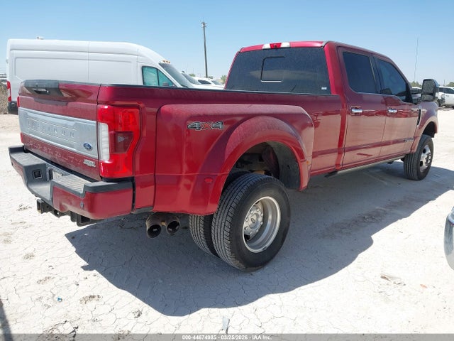 2018 Ford F-350 Platinum მანქანა იყიდება აუქციონზე, vin: 1FT8W3DT7JEB74210, აუქციონის ნომერი: 44674985