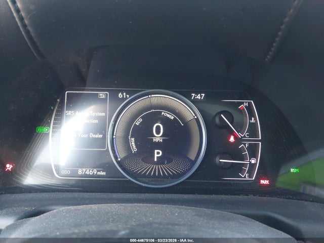 2019 Lexus Es 300h Ultra Luxury მანქანა იყიდება აუქციონზე, vin: JTHB21B11K2035716, აუქციონის ნომერი: 44675106