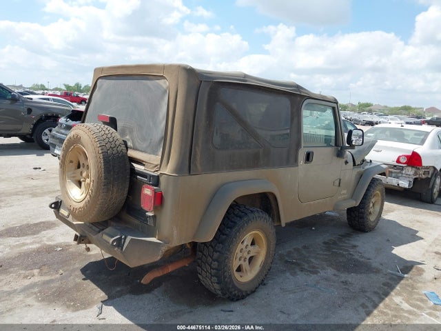 2005 JEEP WRANGLER 1J4FA44S15P366911 Photo 3