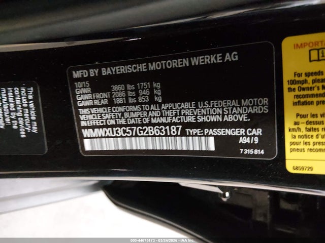 Mini Hardtop Cooper S 2016 WMWXU3C57G2B63187 Image 9