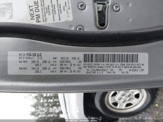 2015 JEEP PATRIOT 1C4NJPBA4FD284171 Photo 8