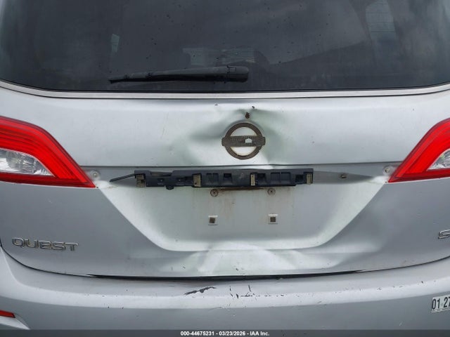 JN8AE2KP1F9124623 Nissan Quest Platinum/s/sl/sv