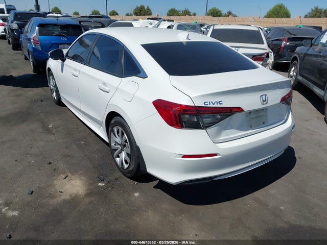 Honda Civic Lx 2022 2HGFE2F2XNH520825 Image 3