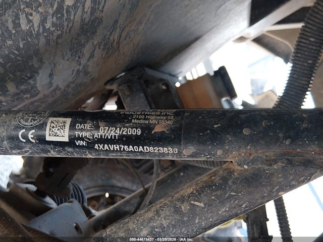 44675437 :رقم المزاد ، 4XAVH76A0AD823830 vin ، 2010 Polaris Ranger Rzr مزاد بيع