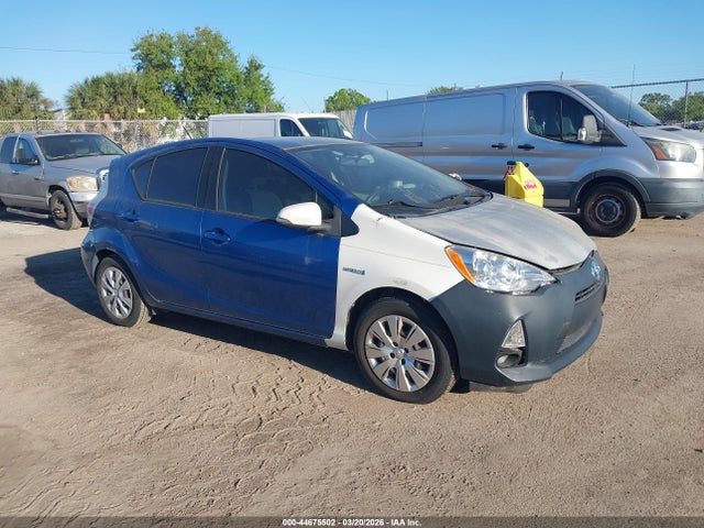 2012 TOYOTA PRIUS C JTDKDTB33C1523274