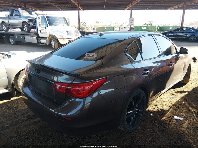2015 Infiniti Q50 Premium მანქანა იყიდება აუქციონზე, vin: JN1BV7AP2FM356582, აუქციონის ნომერი: 44675527