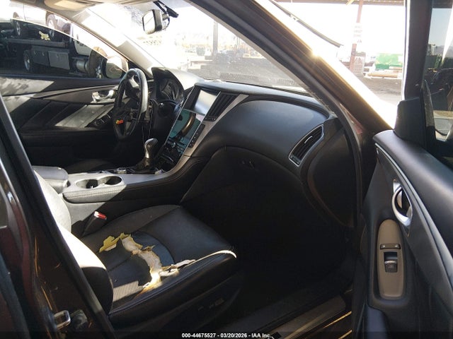 2015 Infiniti Q50 Premium მანქანა იყიდება აუქციონზე, vin: JN1BV7AP2FM356582, აუქციონის ნომერი: 44675527