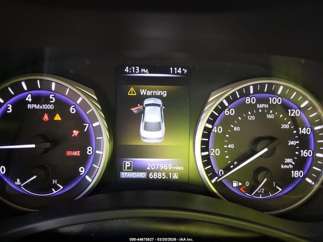2015 Infiniti Q50 Premium მანქანა იყიდება აუქციონზე, vin: JN1BV7AP2FM356582, აუქციონის ნომერი: 44675527